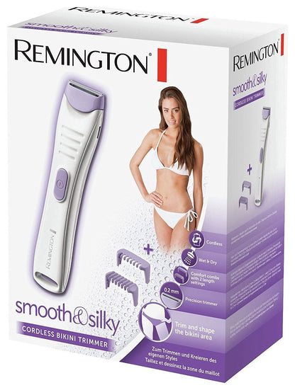 Remington BKT4000 Smooth & Silky Cordless Wet & Dry Women's Bikini Trimmer