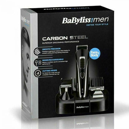 BaByliss 7428U Multi Groomer Hair Beard Face & Body Grooming Kit