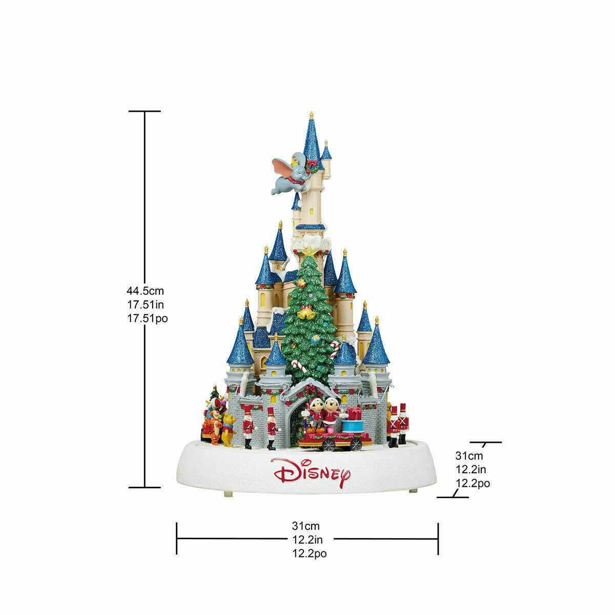 Disney Animated Christmas Parade Table