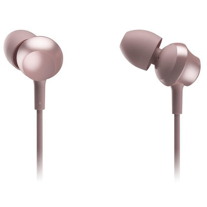 Panasonic RPTCM360 In-ear Earphones Headphones With Remote & Mic PINK