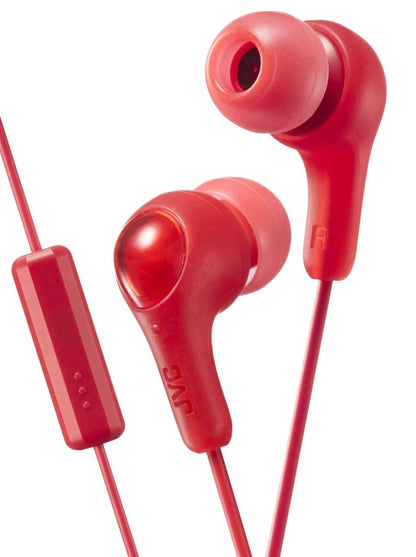 JVC HA-FX7M-R-E RED Gumy In-Ear Headphones