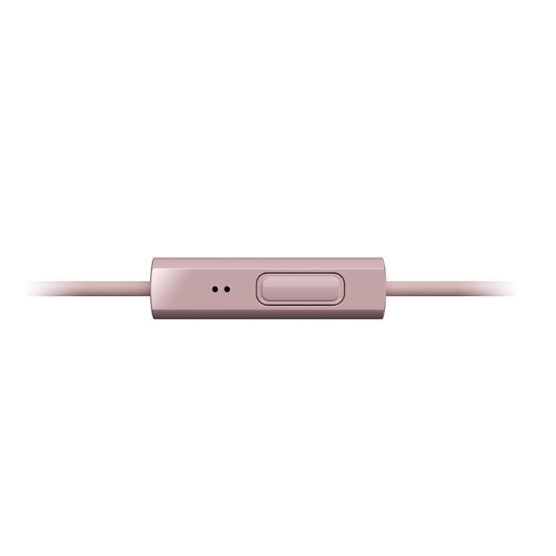 Panasonic RPTCM360 In-ear Earphones Headphones With Remote & Mic PINK