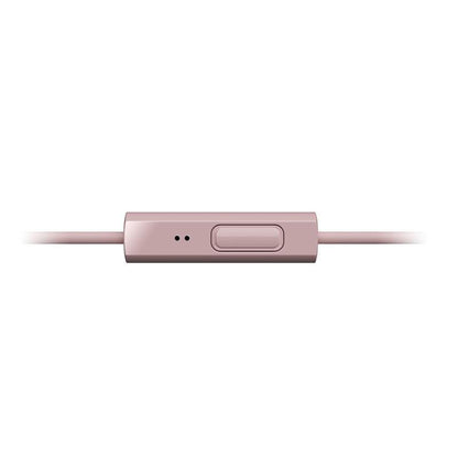 Panasonic RPTCM360 In-ear Earphones Headphones With Remote & Mic PINK