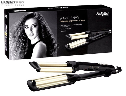 Babyliss 2337U Wave Envy Advance Ceramic Hair Styler Waving Curler, Black