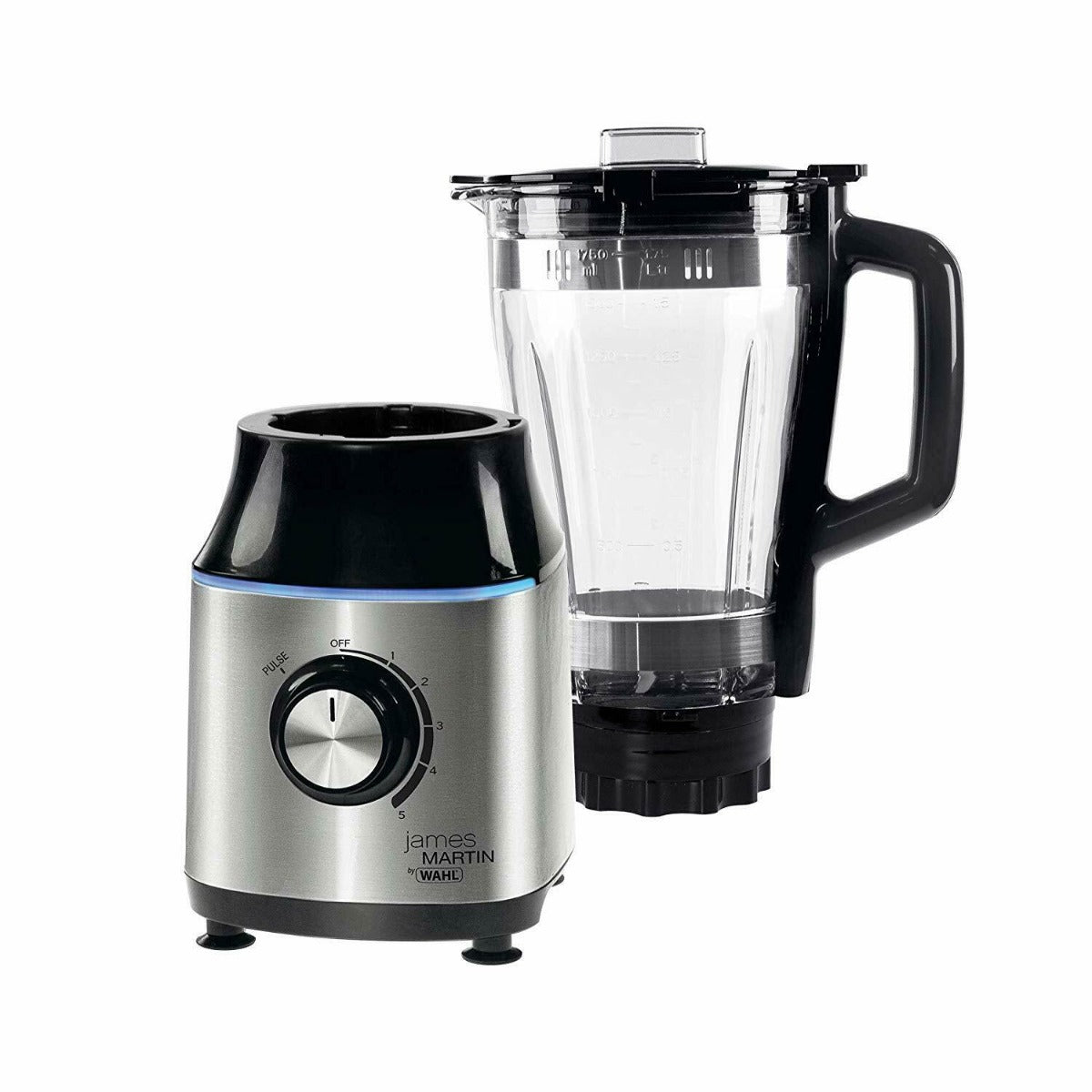 Wahl James Martin ZY024 1.7L Glass Jug Blender -  Stainless Steel