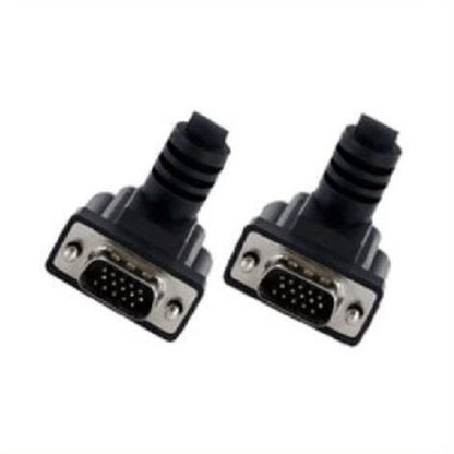 Microconnect MONGG2BA SVGA HD15 2m Angled Both Side Black