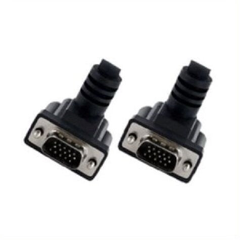 MicroConnect MONGG1BA Black SVGA HD15 1m Angled Both Side
