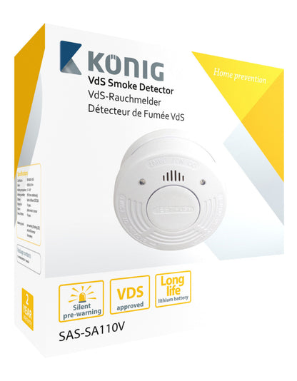 Konig SAS-SA110V Smoke Detector VdS