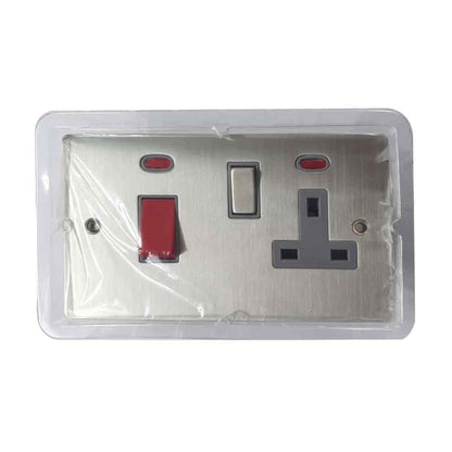 Superswitch SW210BSSC 45A Cooker Control Unit 13A Sockets Pack of 10