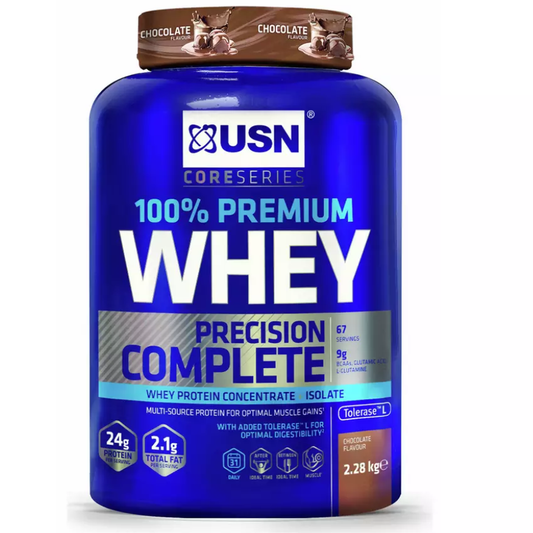 USN 100% Whey Protein Shake Chocolate 2.28kg