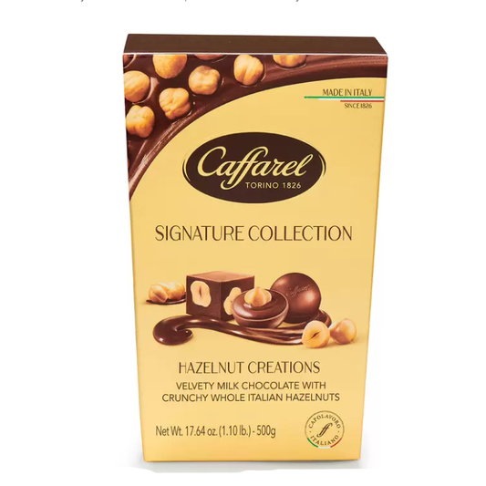 Caffarel Signature Collection Hazelnut Creations Gift Box - 500g
