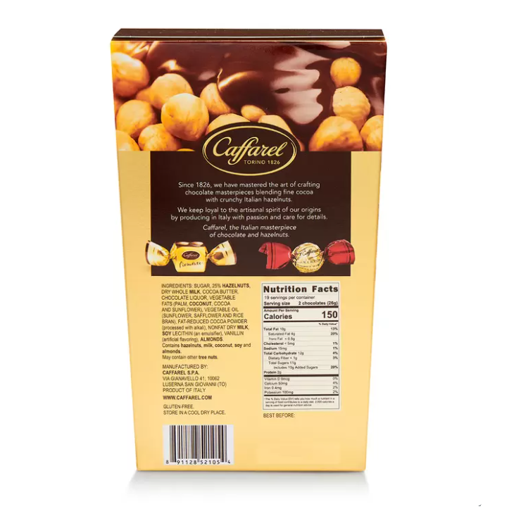 Caffarel Signature Collection Hazelnut Creations Gift Box - 500g