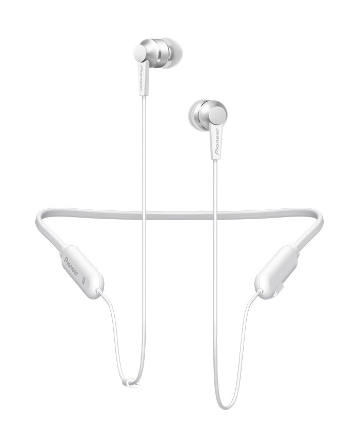 Pioneer SE-C7BTW WHITE In-Ear Bluetooth and Mic Headphone