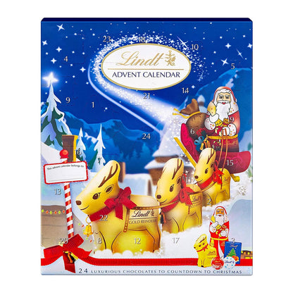 Lindt 24 Luxury Chocolate Countdown to Christmas Advent Calender