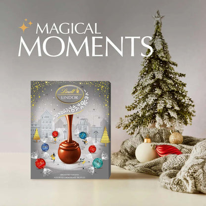 Lindt Lindor Silver Advent Calendar 297G
