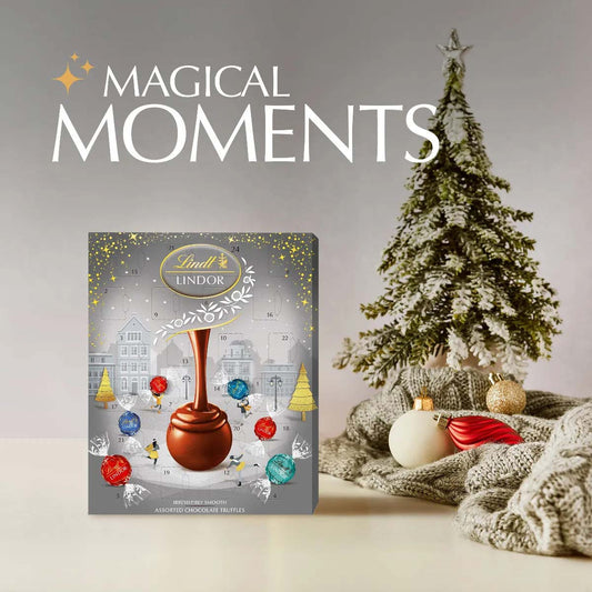 Lindt Lindor Silver Advent Calendar 297G