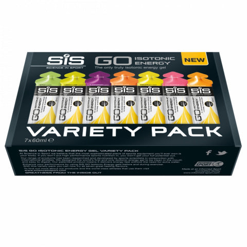 SIS GO Isotonic Energy Gels 7x60ml