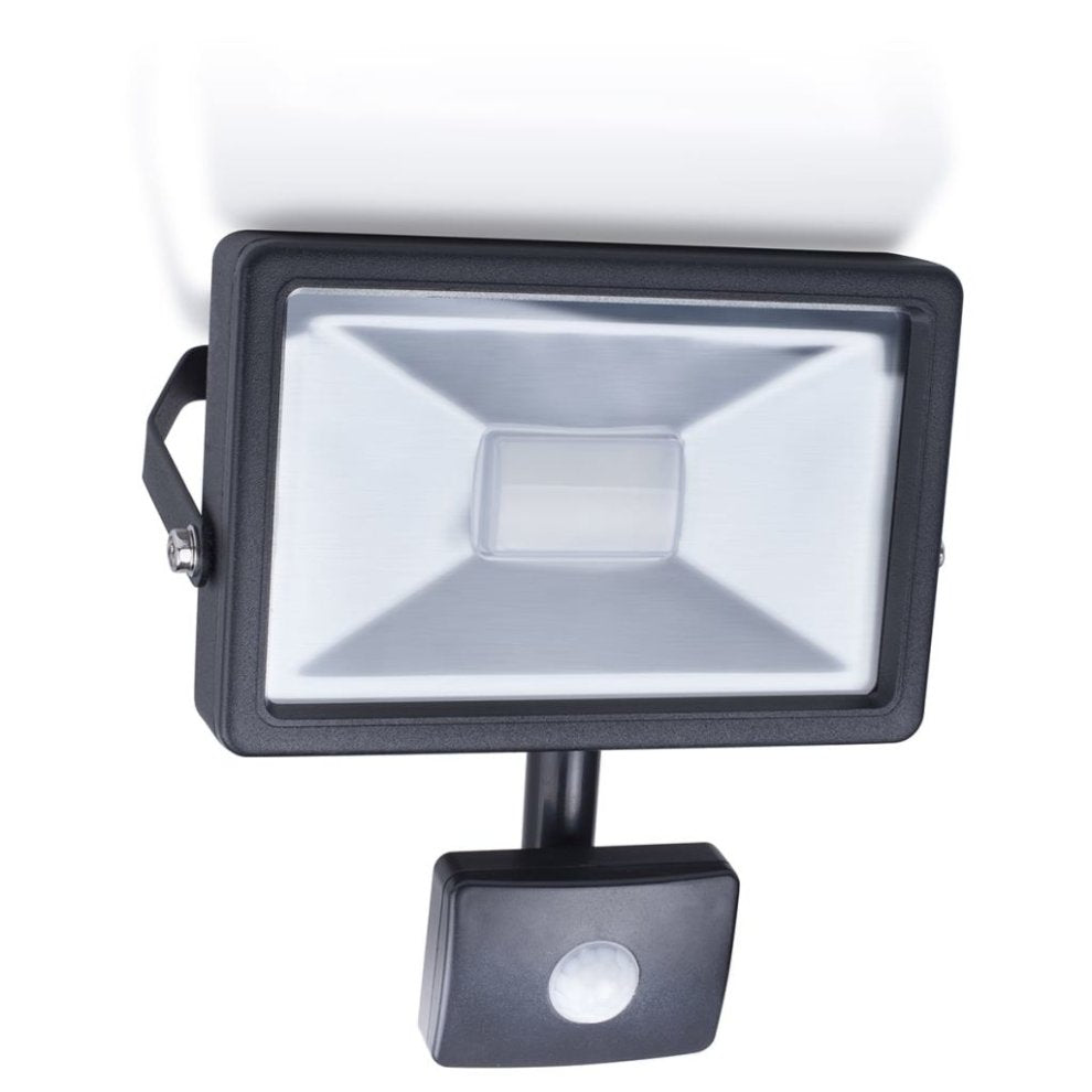 Smartwares 10.040.03 20w LED Floodlight with Sensor Outdoor Security Lamp 20W Black SL1-B20B