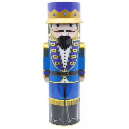 Silver Crane Chocolate Fudge Tin Blue
