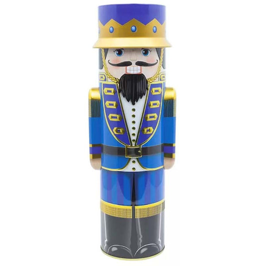Silver Crane Chocolate Fudge Tin Blue