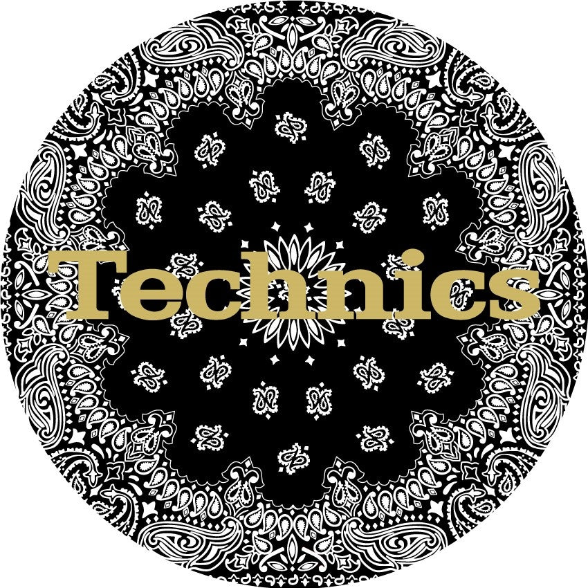 Technics Slipmat 60689 Bandana 1: Black