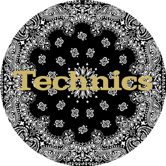 Technics Slipmat 60689 Bandana 1: Black
