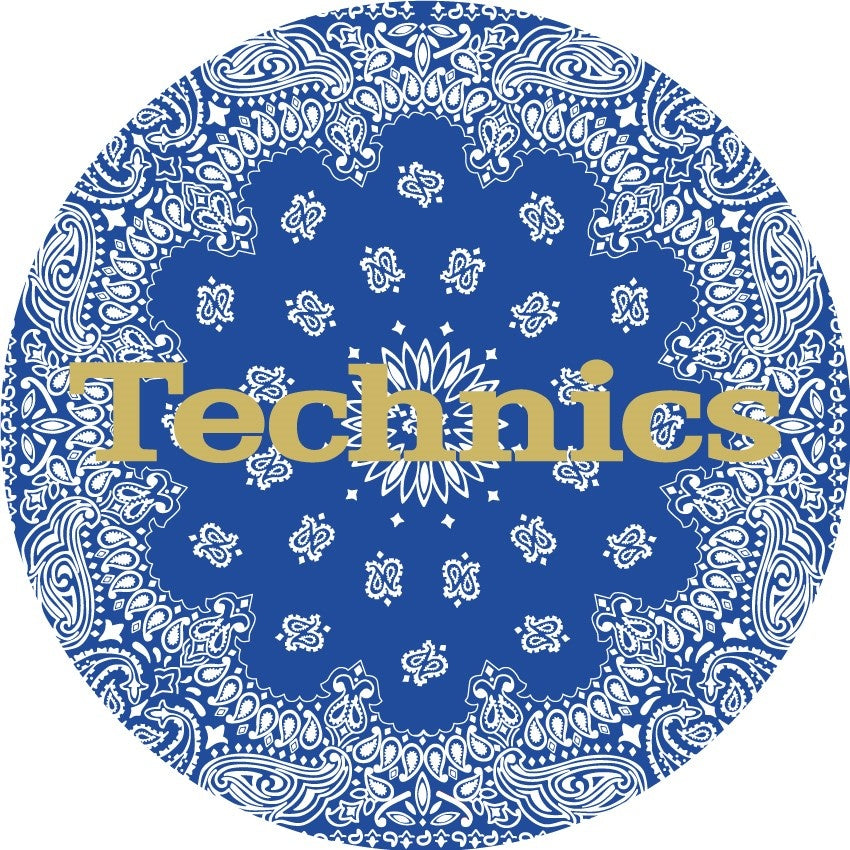 Technics Slipmat 60690 Bandana 2: Blue