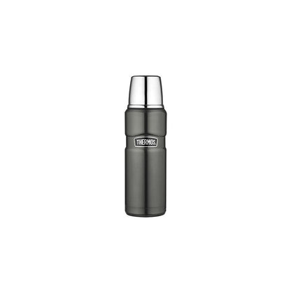 Thermos 105032 Stainless King Flask, Gun Metal, 470 ml