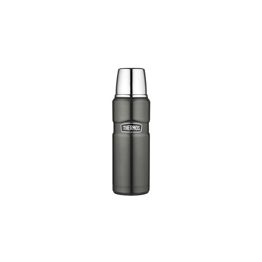 Thermos 105032 Stainless King Flask, Gun Metal, 470 ml
