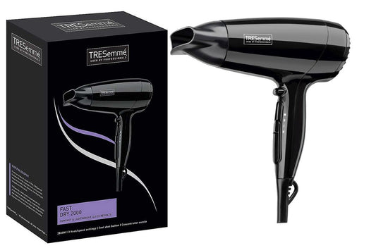 TRESemme 9142TU Hair Dryer Fast Dry Lightweight Compact 2000W Hair Dryer