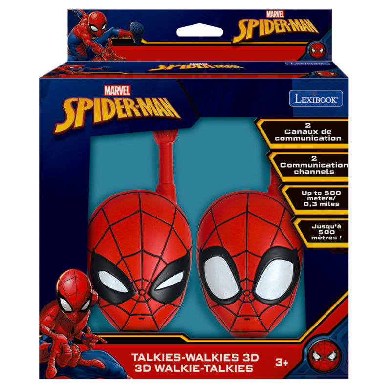 Lexibook 3D 3D Spider-Man Walkie-Talkies 500M