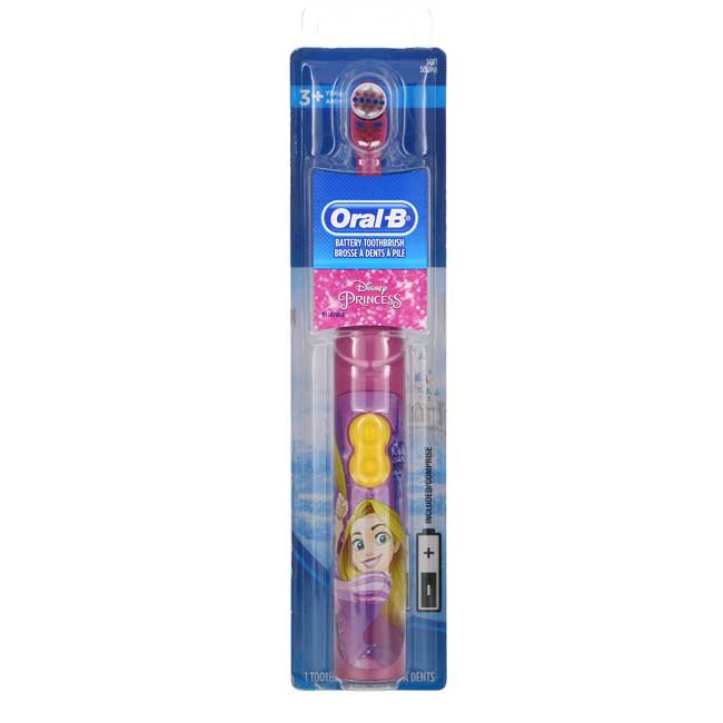 Oral-B 3010 Princess Kids Battery Disposable Power Electric Toothbrush