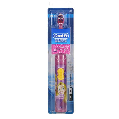 Oral-B 3010 Princess Kids Battery Disposable Power Electric Toothbrush