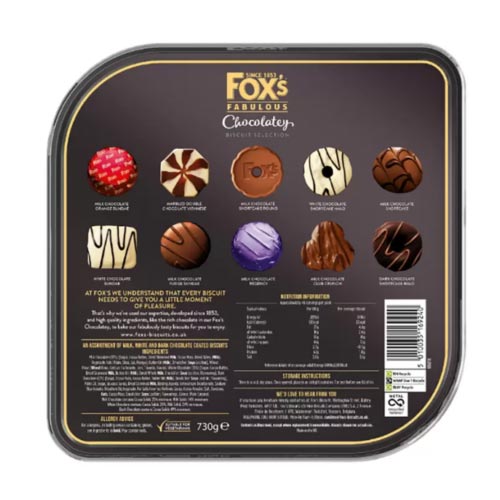 Fox's Chocolate Biscuit Selection 730g