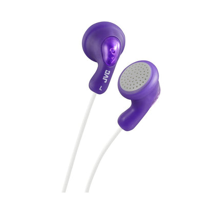 JVC HAF14 Gumy In-Ear Wired Headphones 3.5mm Jack (Violet)