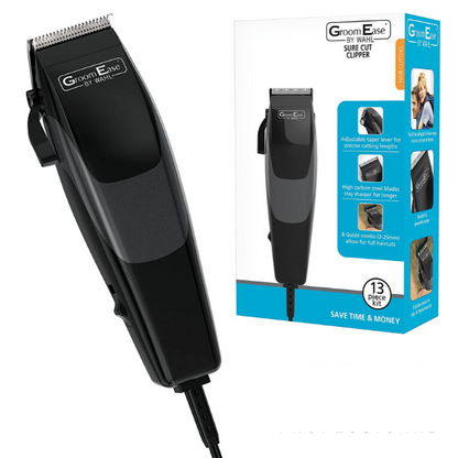 Wahl 79449-417 GroomEase Sure Cut Hair Clipper Trimmer For Men