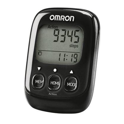 Omron HJ-325-EBK Black Walking Style IV Pedometer