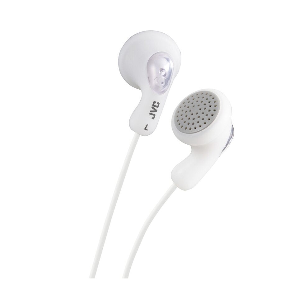 JVC HAF14 Gumy In-Ear Wired Headphones 3.5mm Jack (White)