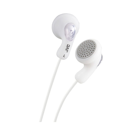 JVC HAF14 Gumy In-Ear Wired Headphones 3.5mm Jack (White)