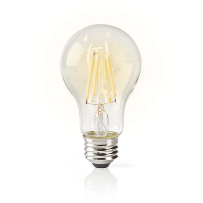 Nedis WIFILF10WTA60 Wi-Fi Smart LED Filament Bulb | E27 | A60 | 5 W | 500 lm | Clear