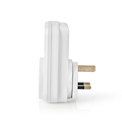 Nedis WIFIP120GWT  WiFi Smart Plug | UK Type G | 10A