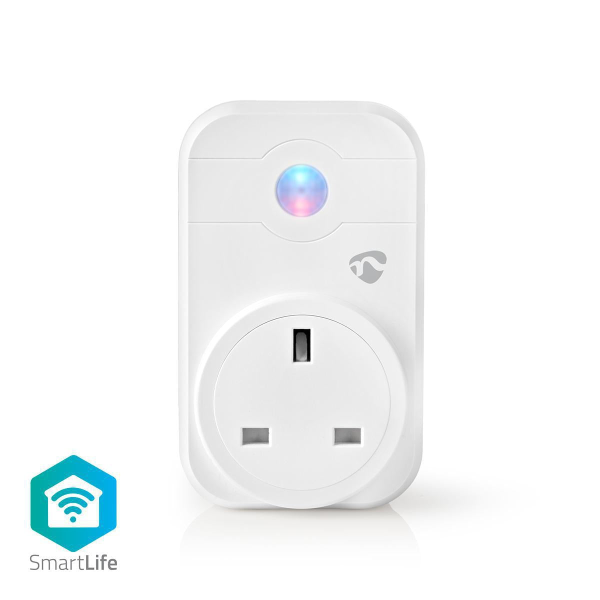Nedis WIFIP120GWT  WiFi Smart Plug | UK Type G | 10A
