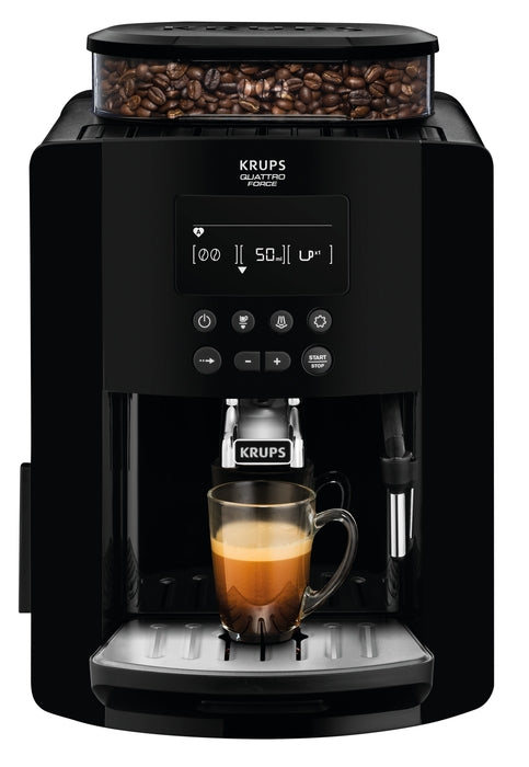 Krups EA817040 Arabica Digital Espresso Bean to Cup Coffee Machine / Black