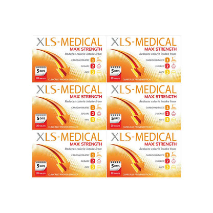 XLS-Medical Max Strenght 6x20 Tablets