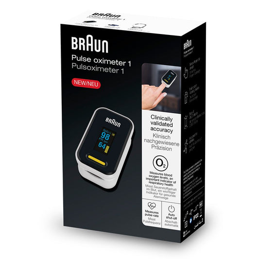 Braun YK81CEU Pulse Oximeter 1 - Back-Lit Oled