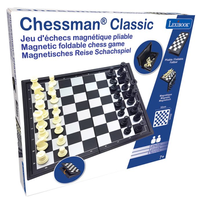 Lexibook Chessman Classic Magnetic & Foldable Chess Game