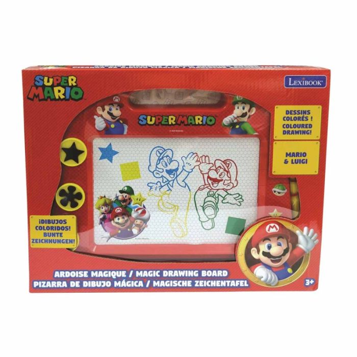 Lexibook Super Mario Magnetic Multicolor Drawing Board