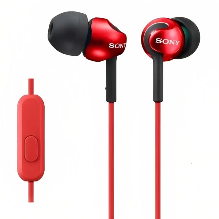 Sony MDR-EX110AP In-Ear Headphones with Microphone For Smartphones 