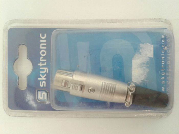 Skytronic XLR 3 Pin Plug 761.599 