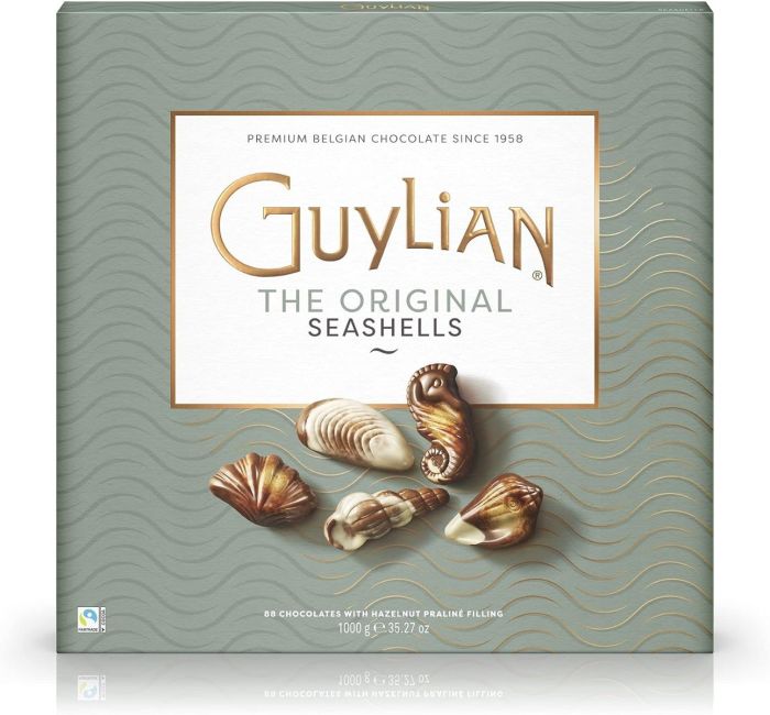 Guylian Belgian Chocolate Gift Box 88 Sea Shells 1Kg